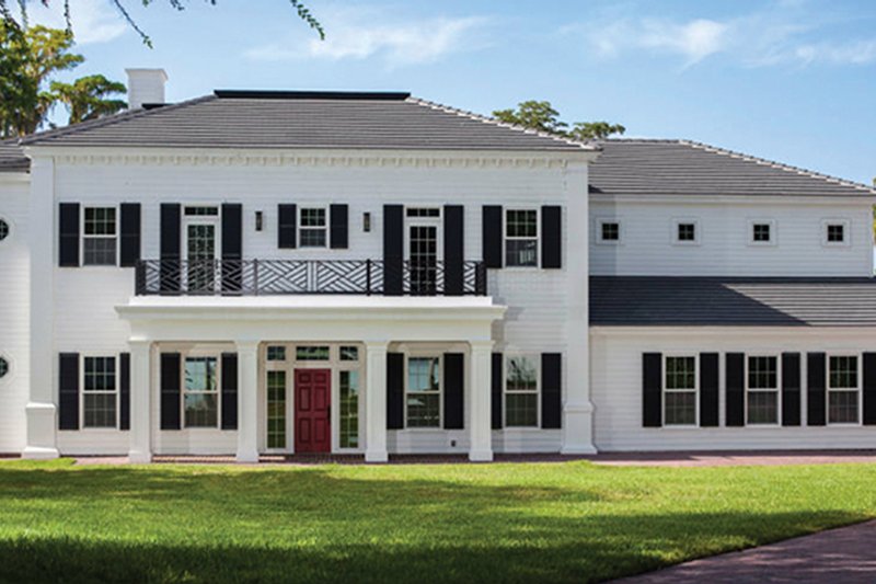 Dream House Plan - Exterior - Front Elevation 3 for Classical House Plan #1058-83 - 4 bed, 4.5 bath