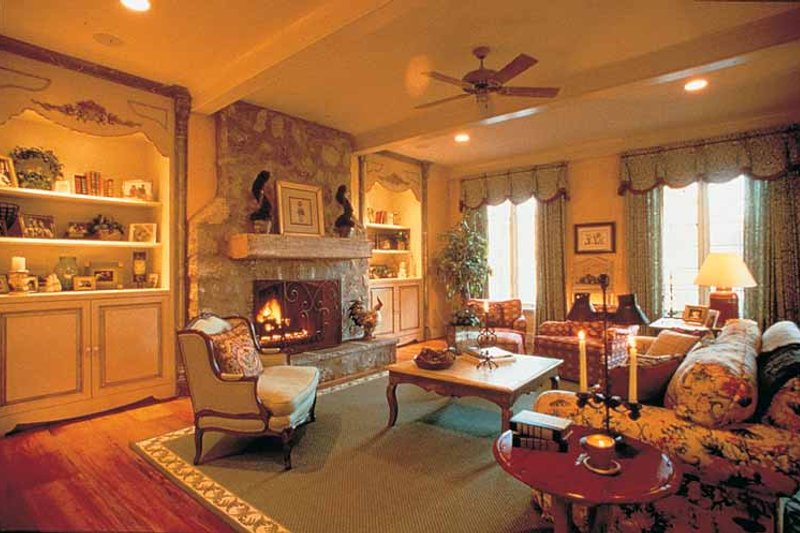 Home Plan - Interior - Family Room 1 for Country House Plan #453-153 - 6 bed, 7 bath