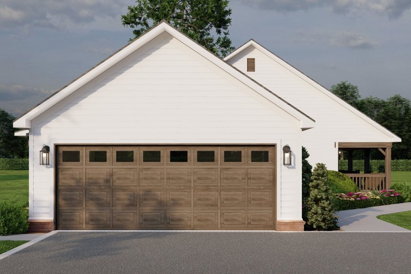 House Design - Exterior - Other Elevation 3 for Farmhouse House Plan #923-363 - 4 bed, 2 bath