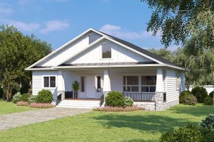 Farmhouse Exterior - Front Elevation Plan #1077-5