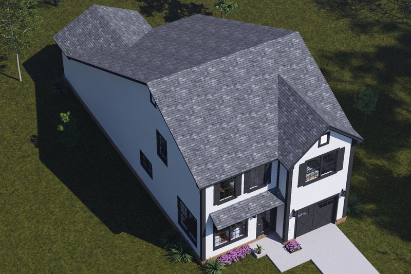House Blueprint - Exterior - Other Elevation 5 for Cottage House Plan #513-2451 - 4 bed, 2.5 bath