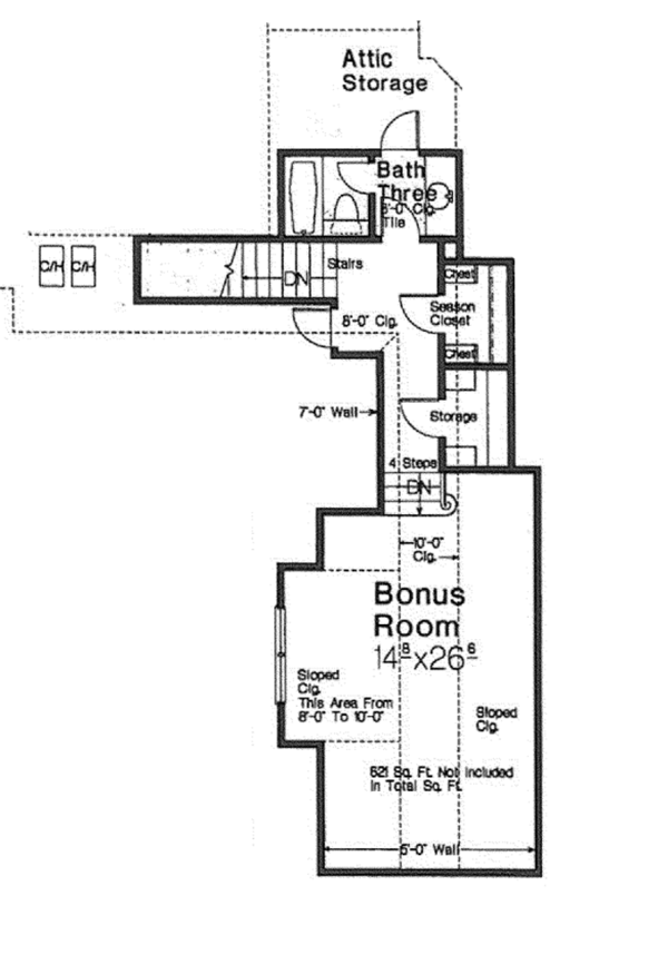 Home Plan - European Floor Plan - Other Floor Plan #310-1275