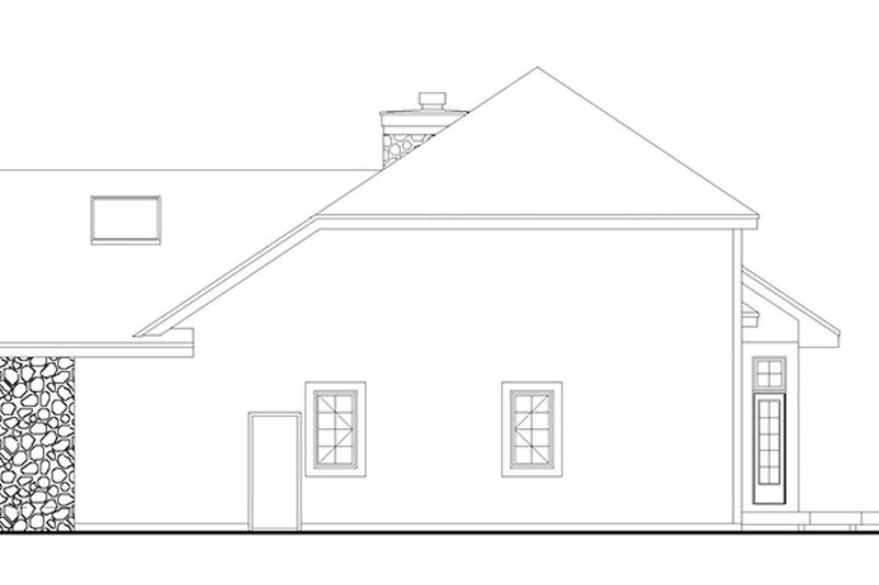 Home Plan - Exterior - Other Elevation for Traditional House Plan #320-528 - 3 bed, 3 bath