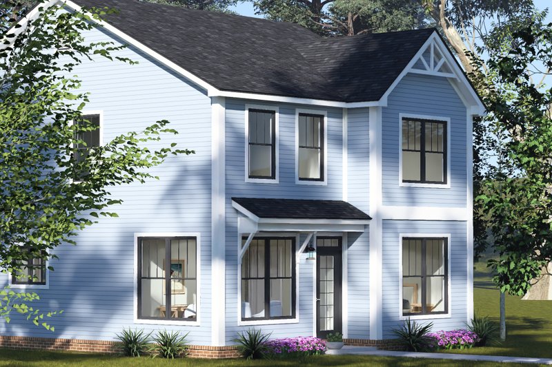House Blueprint - Exterior - Other Elevation 3 for Cottage House Plan #513-2498 - 5 bed, 3 bath