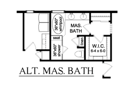 Alternate Master Bath
