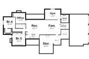 Cottage Style House Plan - 3 Beds 2.5 Baths 2703 Sq/Ft Plan #455-299 
