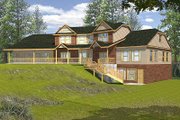 Country Style House Plan - 4 Beds 3.5 Baths 4256 Sq/Ft Plan #117-508 