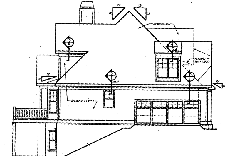 Home Plan - Exterior - Other Elevation for Country House Plan #927-425 - 3 bed, 2.5 bath