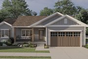 Farmhouse Style House Plan - 3 Beds 2 Baths 1185 Sq/Ft Plan #455-248 