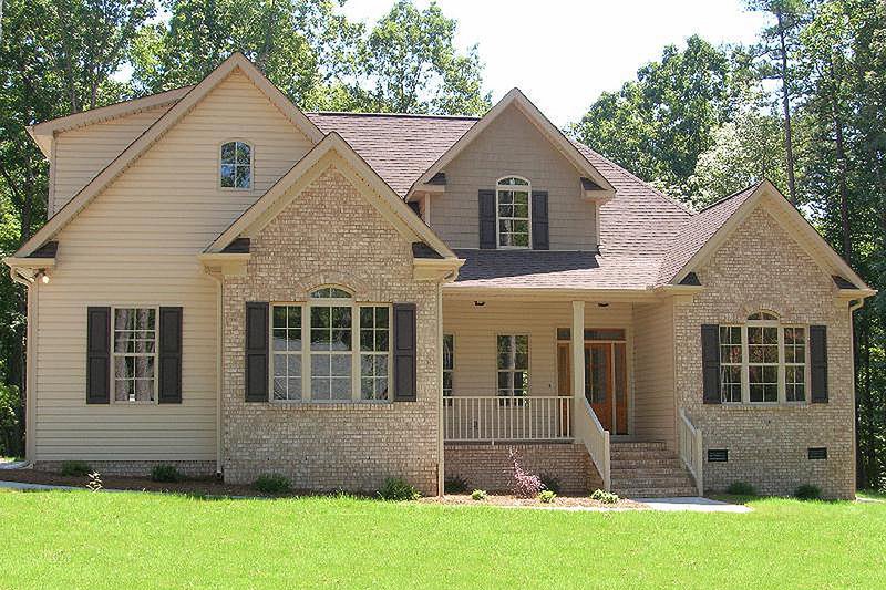 Dream House Plan - Traditional style, elevation