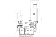 Colonial Style House Plan - 5 Beds 4 Baths 4881 Sq/Ft Plan #81-1655 