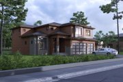 Contemporary Style House Plan - 4 Beds 4.5 Baths 3370 Sq/Ft Plan #1066-57 