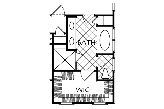 Floor Plan - Main Floor 1 for European House Plan #927-499 - 4 bed, 3.5 bath