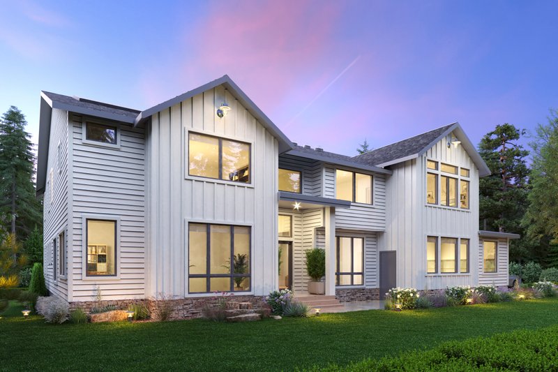 House Plan Design - Exterior - Other Elevation for Farmhouse House Plan #1066-240 - 5 bed, 5.5 bath