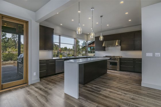 Interior - Kitchen for Modern House Plan #892-17 - 4 bed, 4 bath