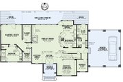 Traditional Style House Plan - 3 Beds 2.5 Baths 2703 Sq/Ft Plan #17-2851 