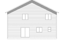 Dream House Plan - Craftsman Exterior - Rear Elevation Plan #943-18
