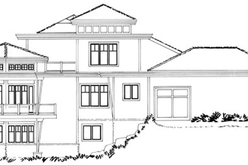 Home Plan - Exterior - Other Elevation for Craftsman House Plan #942-11 - 4 bed, 3.5 bath