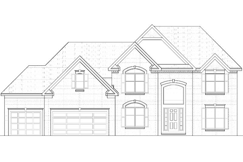 Home Plan - Traditional Exterior - Front Elevation Plan #328-388