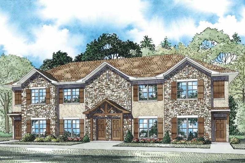 Dream House Plan - Traditional Exterior - Front Elevation Plan #17-3359