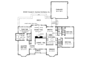 Country Style House Plan - 3 Beds 2 Baths 2165 Sq/Ft Plan #929-106 