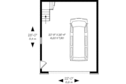 House Plan - 0 Beds 0 Baths 368 Sq/Ft Plan #23-2454 