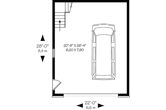 Floor Plan - Main Floor House Plan #23-2454, 0 bath