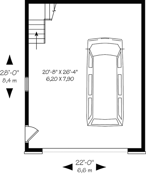 Architectural House Design - Floor Plan - Main Floor Plan #23-2454
