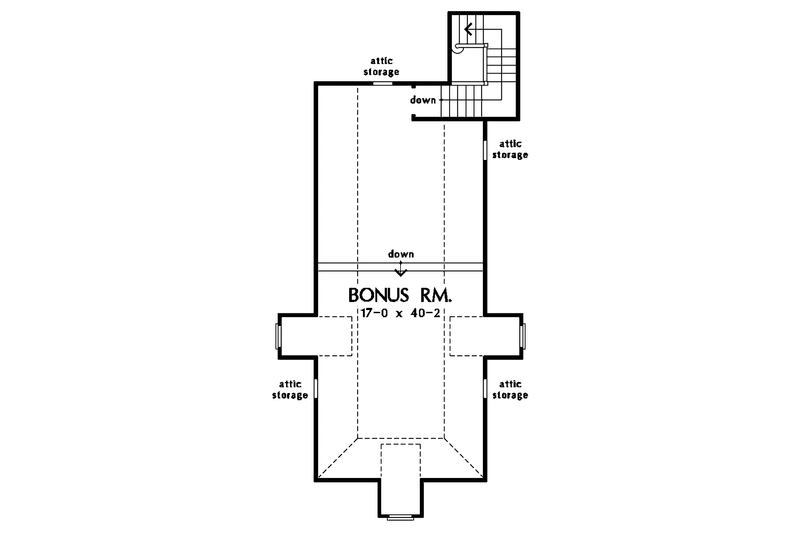 Home Plan - Floor Plan - Other Floor for Country House Plan #929-759 - 3 bed, 2.5 bath