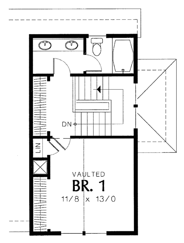 House Plan Design - Craftsman Floor Plan - Other Floor Plan #48-775
