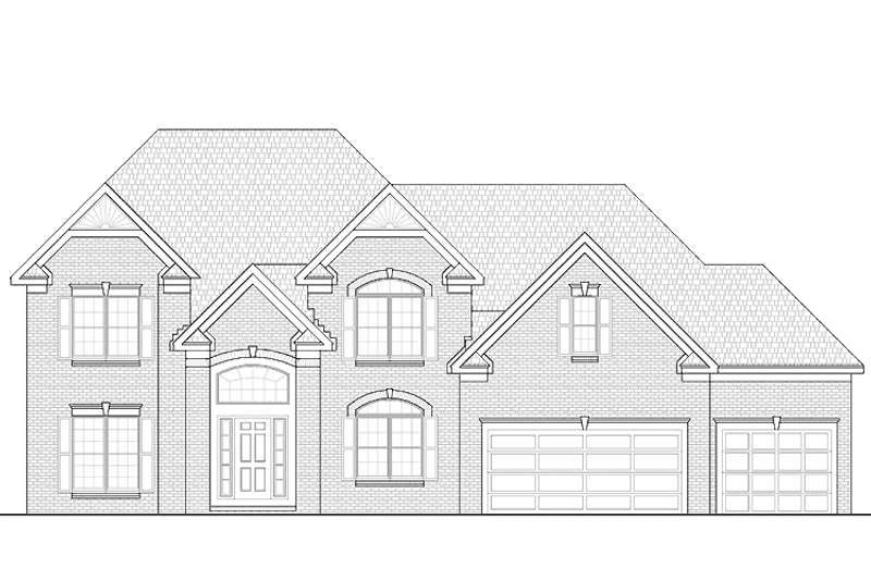 Home Plan - Classical Exterior - Front Elevation Plan #328-385