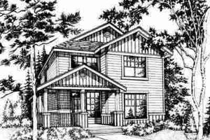 Country Exterior - Front Elevation Plan #78-151