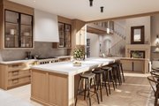 Contemporary Style House Plan - 4 Beds 5 Baths 4754 Sq/Ft Plan #1114-5 