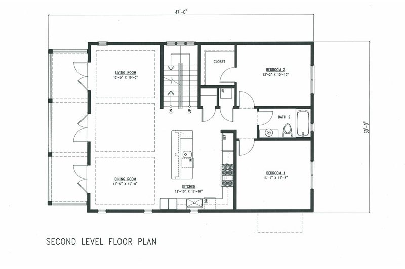 Beach Style House Plan - 4 Beds 3 Baths 2518 Sq Ft Plan #443-7 