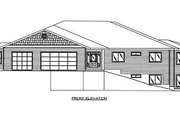 Modern Style House Plan - 5 Beds 4.5 Baths 6550 Sq/Ft Plan #117-524 