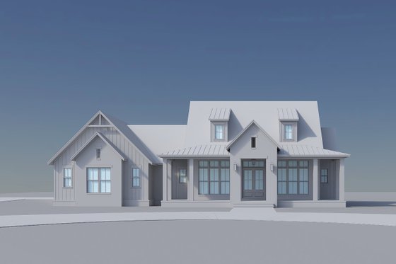 Farmhouse Exterior - Front Elevation Plan #430-426