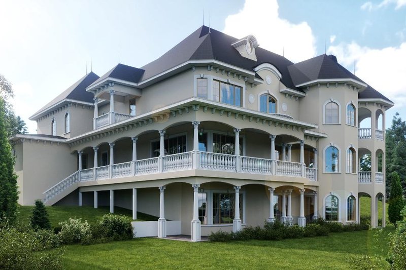 Home Plan - Exterior - Other Elevation 1 for Victorian House Plan #1066-55 - 5 bed, 4 bath