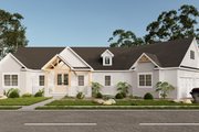 Craftsman Style House Plan - 3 Beds 2.5 Baths 2442 Sq/Ft Plan #1089-33 Exterior 