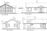 Traditional Style House Plan - 2 Beds 1 Baths 817 Sq/Ft Plan #47-307 