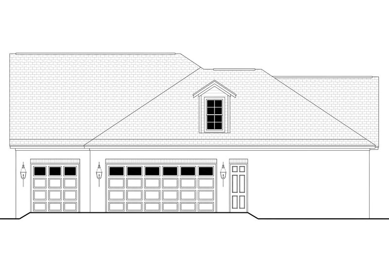 Home Plan - Exterior - Other Elevation 1 for Country House Plan #430-135 - 4 bed, 3.5 bath