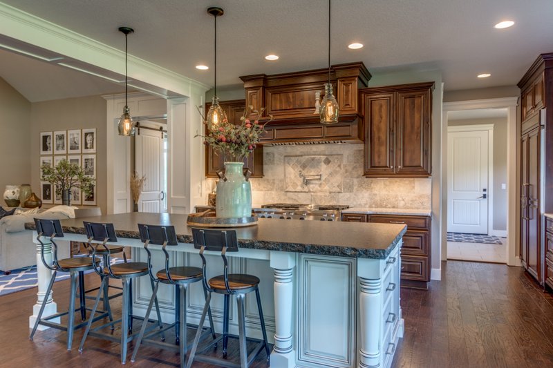 Architectural House Design - Interior - Kitchen 2 for Craftsman House Plan #48-1133 - 4 bed, 2.5 bath