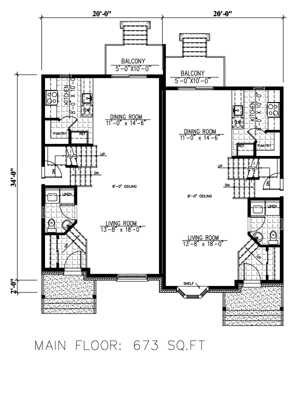 Floor Plan - Main Floor Plan #138-365