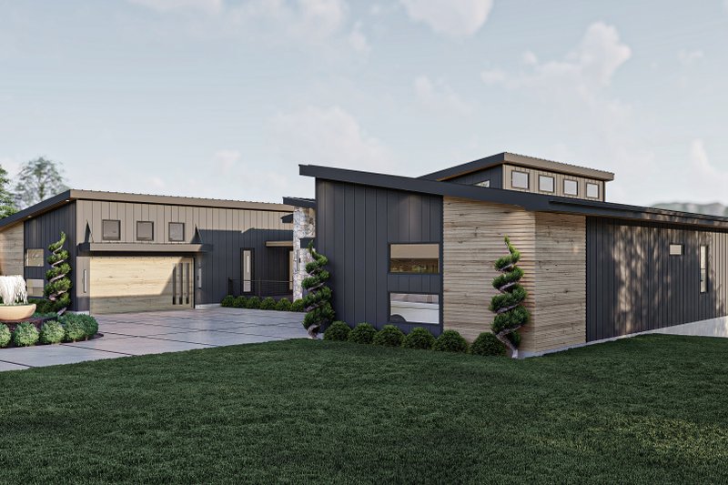 Home Plan - Exterior - Other Elevation for Modern House Plan #455-529 - 2 bed, 2.5 bath