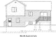 Traditional Style House Plan - 2 Beds 1 Baths 1152 Sq/Ft Plan #25-3001 