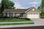 House Plan - 3 Beds 2 Baths 1281 Sq/Ft Plan #46-462 