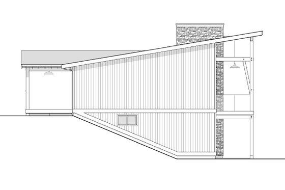 Exterior - Other Elevation 1 for Cabin House Plan #1114-35 - 3 bed, 2 bath