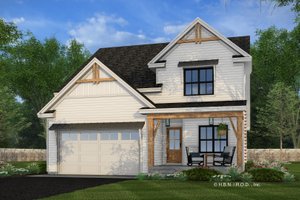 Farmhouse Exterior - Front Elevation Plan #51-1343