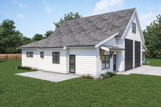 Exterior - Other Elevation for Barndominium House Plan #1070-121 - 1 bed, 1 bath