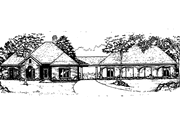 Country Style House Plan - 3 Beds 2.5 Baths 2220 Sq/Ft Plan #30-279 