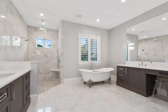 Interior - Master Bathroom for Contemporary House Plan #548-66 - 5 bed, 5.5 bath